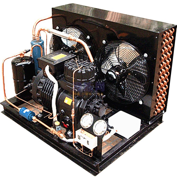 冷库机组半封闭风冷机组制冷设备风冷冷冻压缩机风冷冷凝机组定制